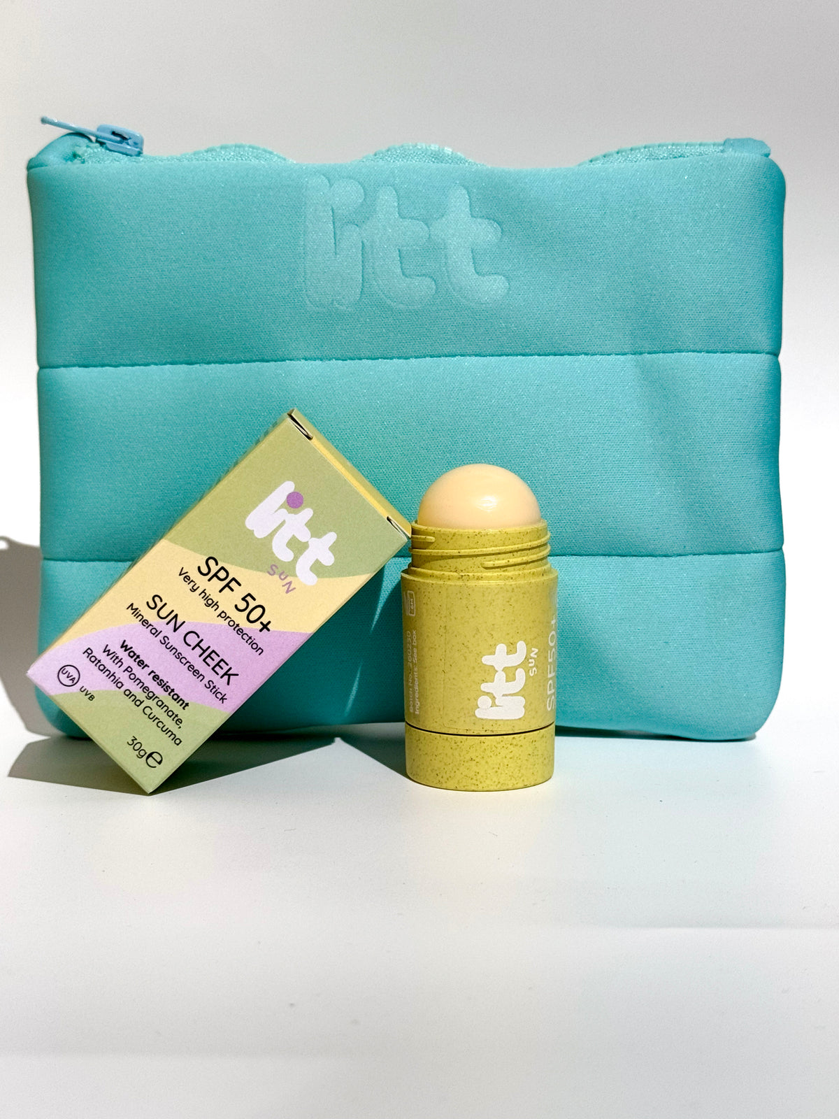 SUN STICK & BEAUTY BAG SET
