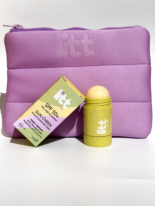 SUN STICK & BEAUTY BAG SET